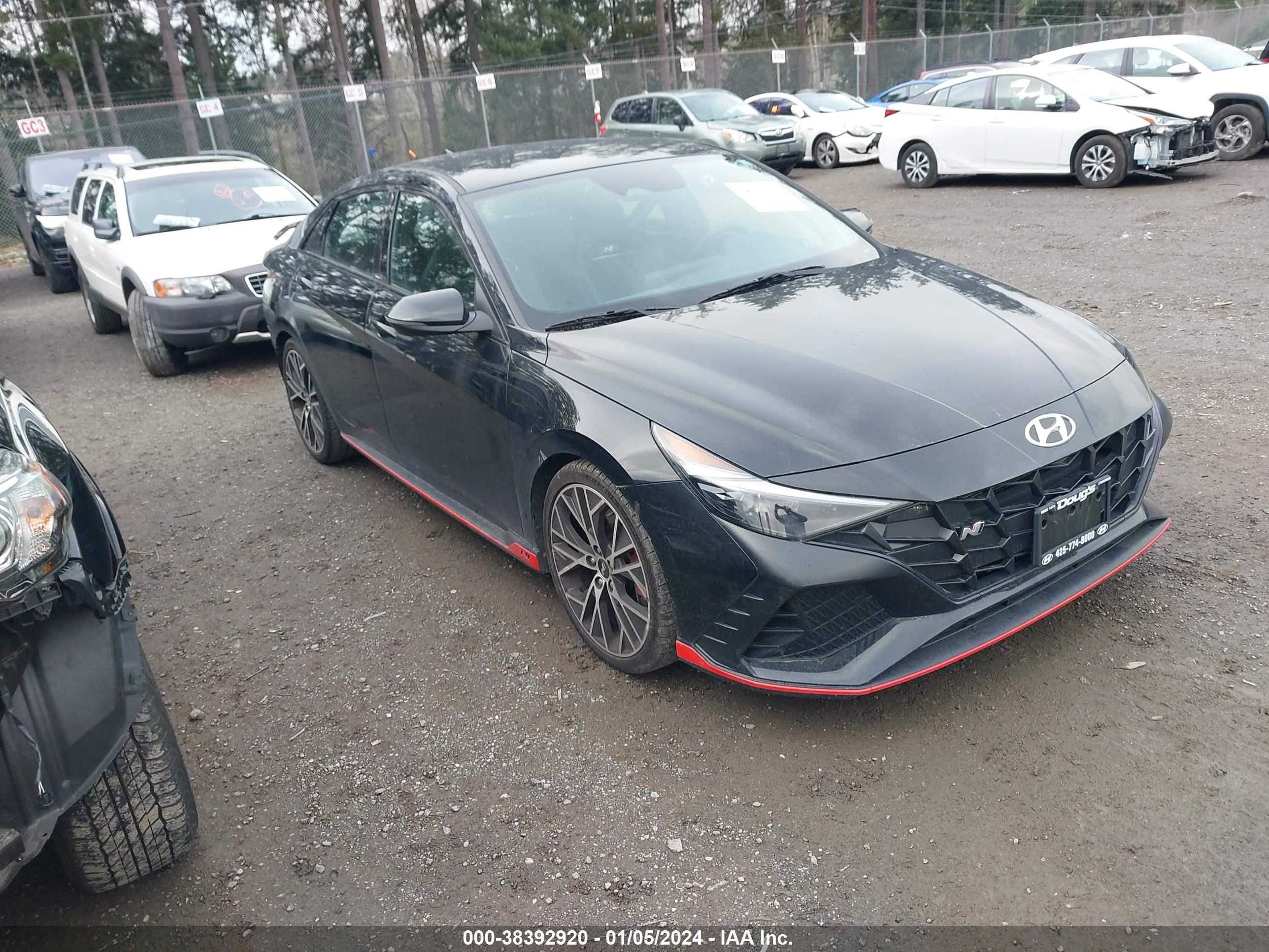 HYUNDAI ELANTRA N 2022 kmhlw4ak9nu004899