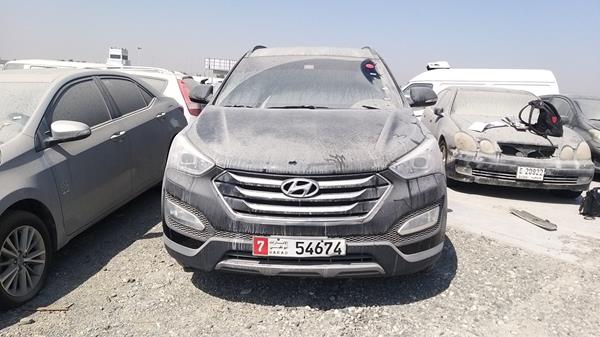 HYUNDAI SANTA FE 2015 kmhst81c0fu415436