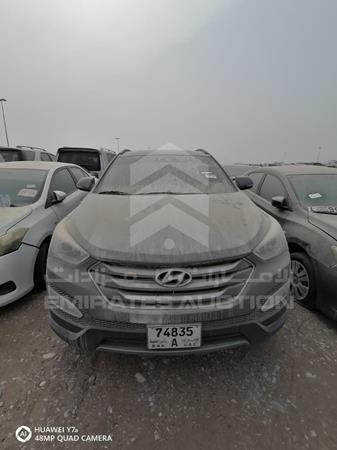 HYUNDAI SANTA FE 2016 kmhst81c6gu510441