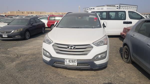 HYUNDAI SANTA FE 2014 kmhsu81e2eu285110