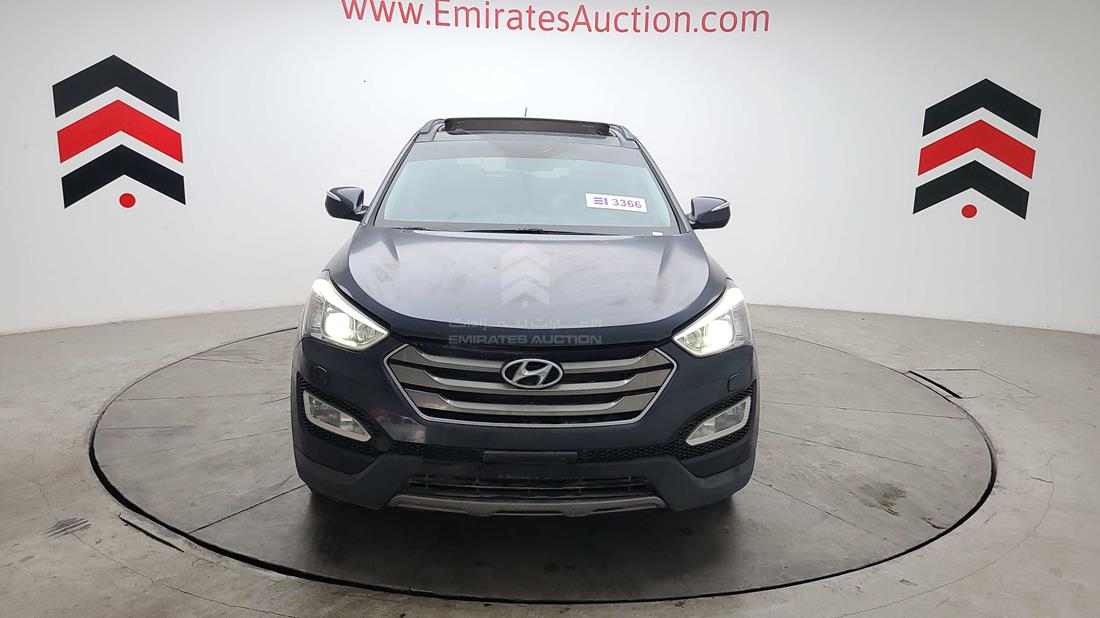 HYUNDAI SANTA 2014 kmhsu81e4eu284783