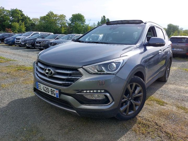 HYUNDAI SANTA FE 2017 kmhsw81xbhu718693