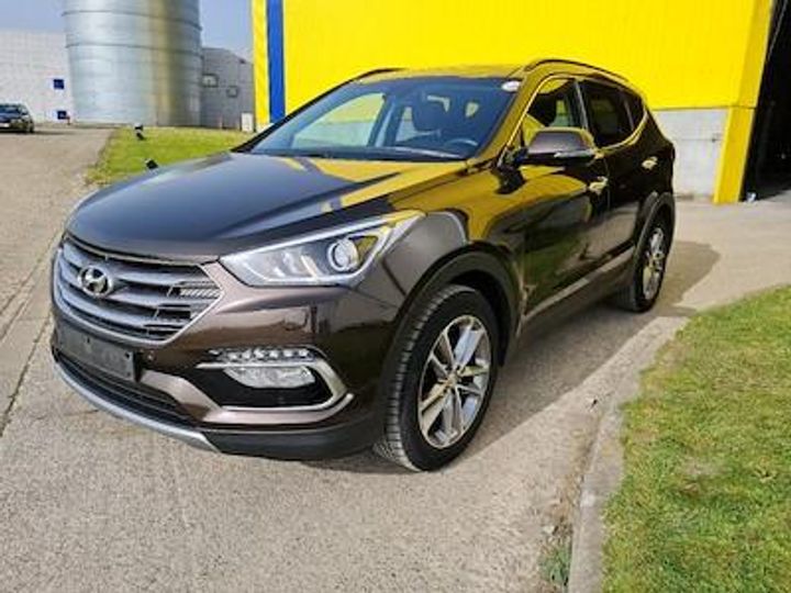 HYUNDAI SANTA FE DIESEL - 2016 2017 kmhsw81xdgu624324