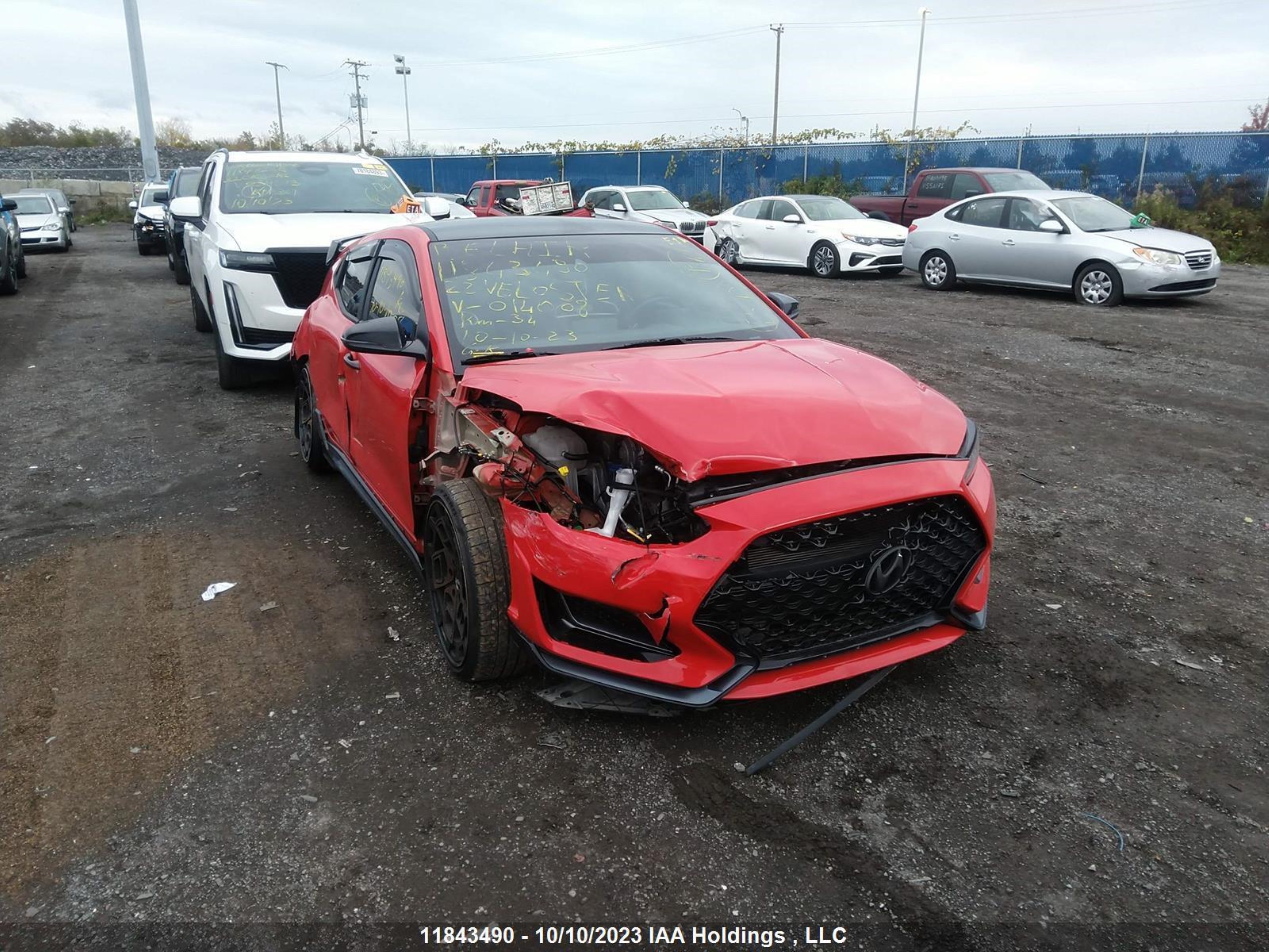 HYUNDAI VELOSTER 2022 kmht36ah8nu014008