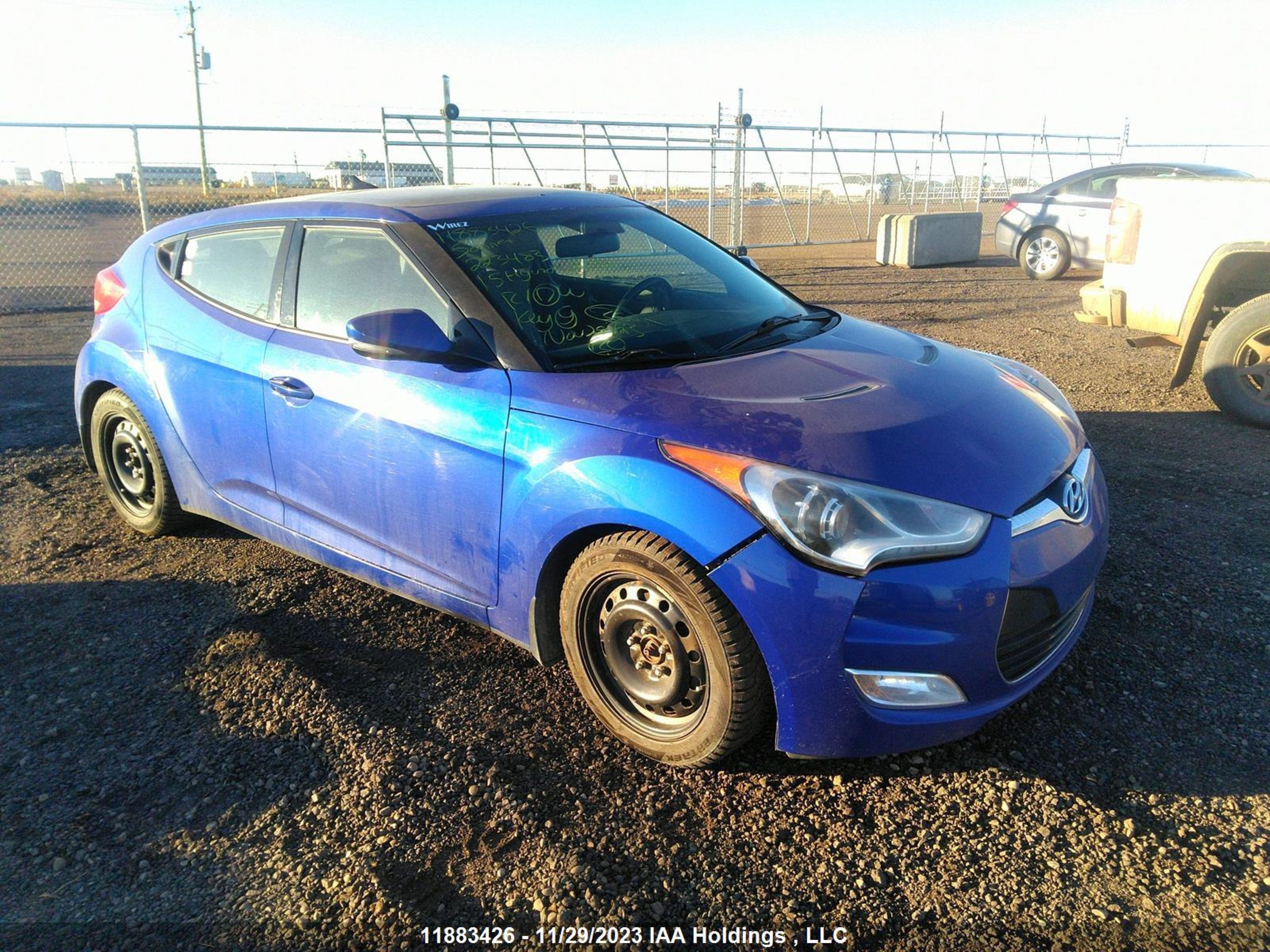 HYUNDAI VELOSTER 2015 kmhtc6ad0fu223483