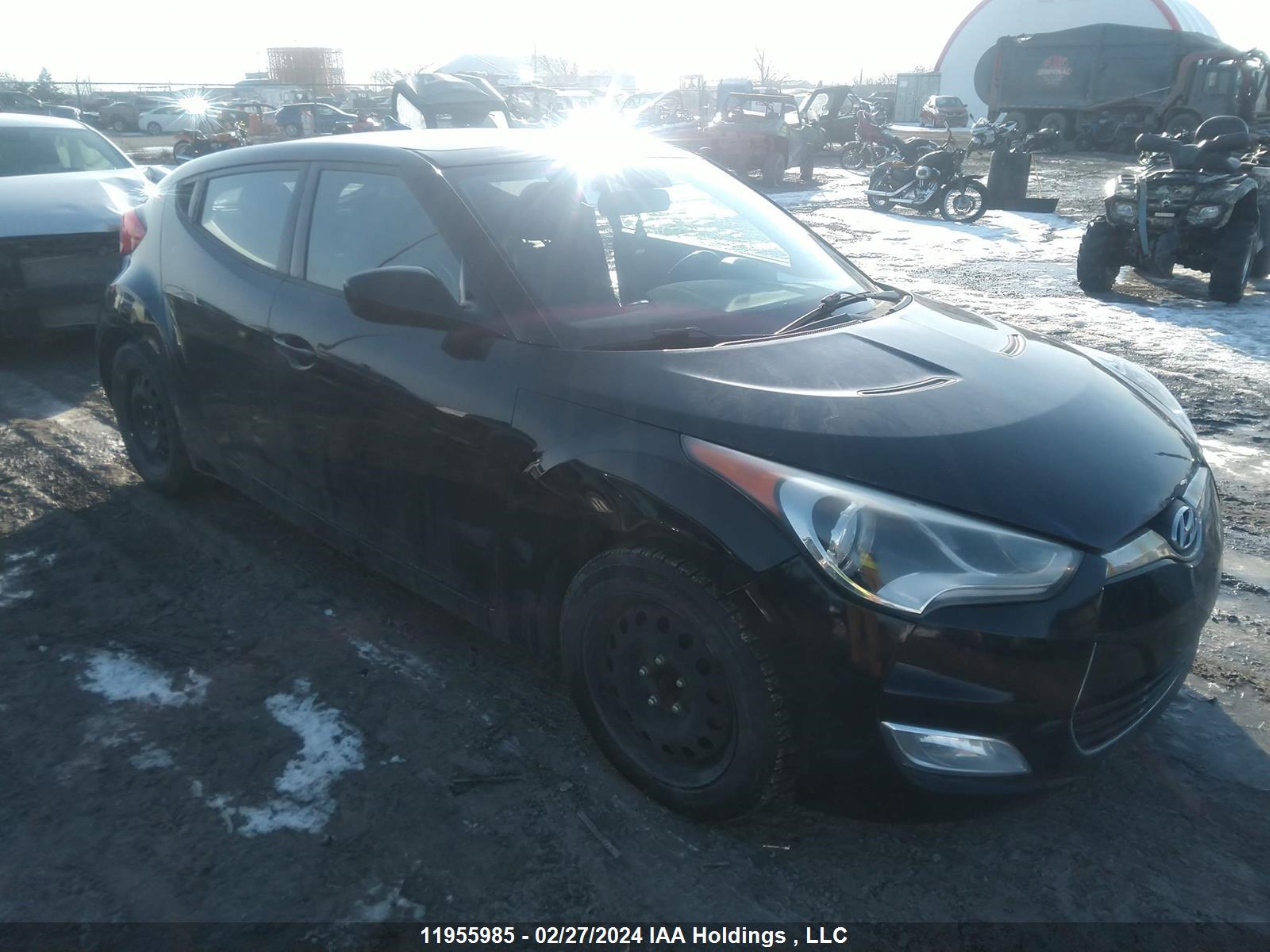 HYUNDAI VELOSTER 2013 kmhtc6ad1du118125