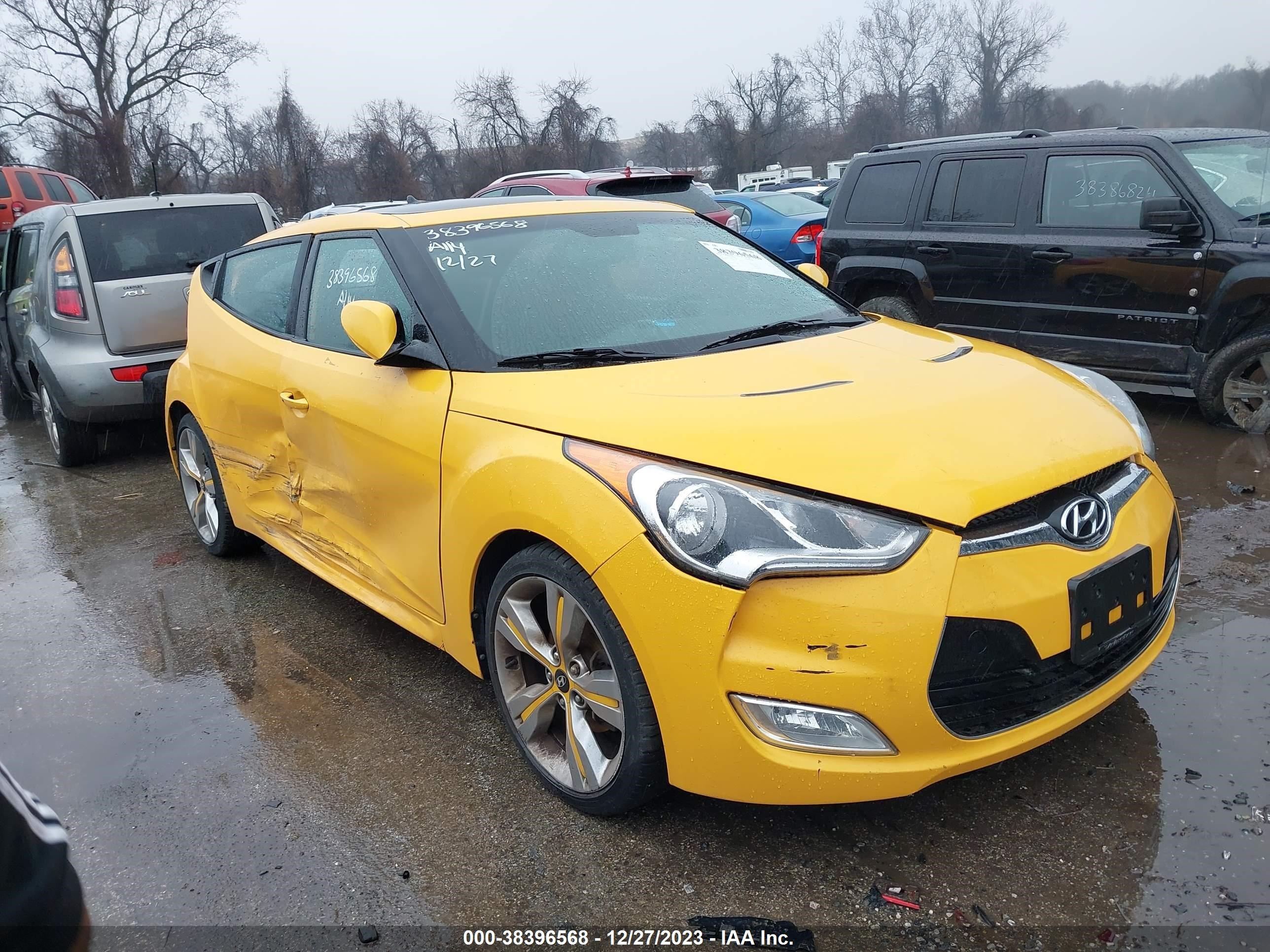 HYUNDAI VELOSTER 2013 kmhtc6ad1du170175