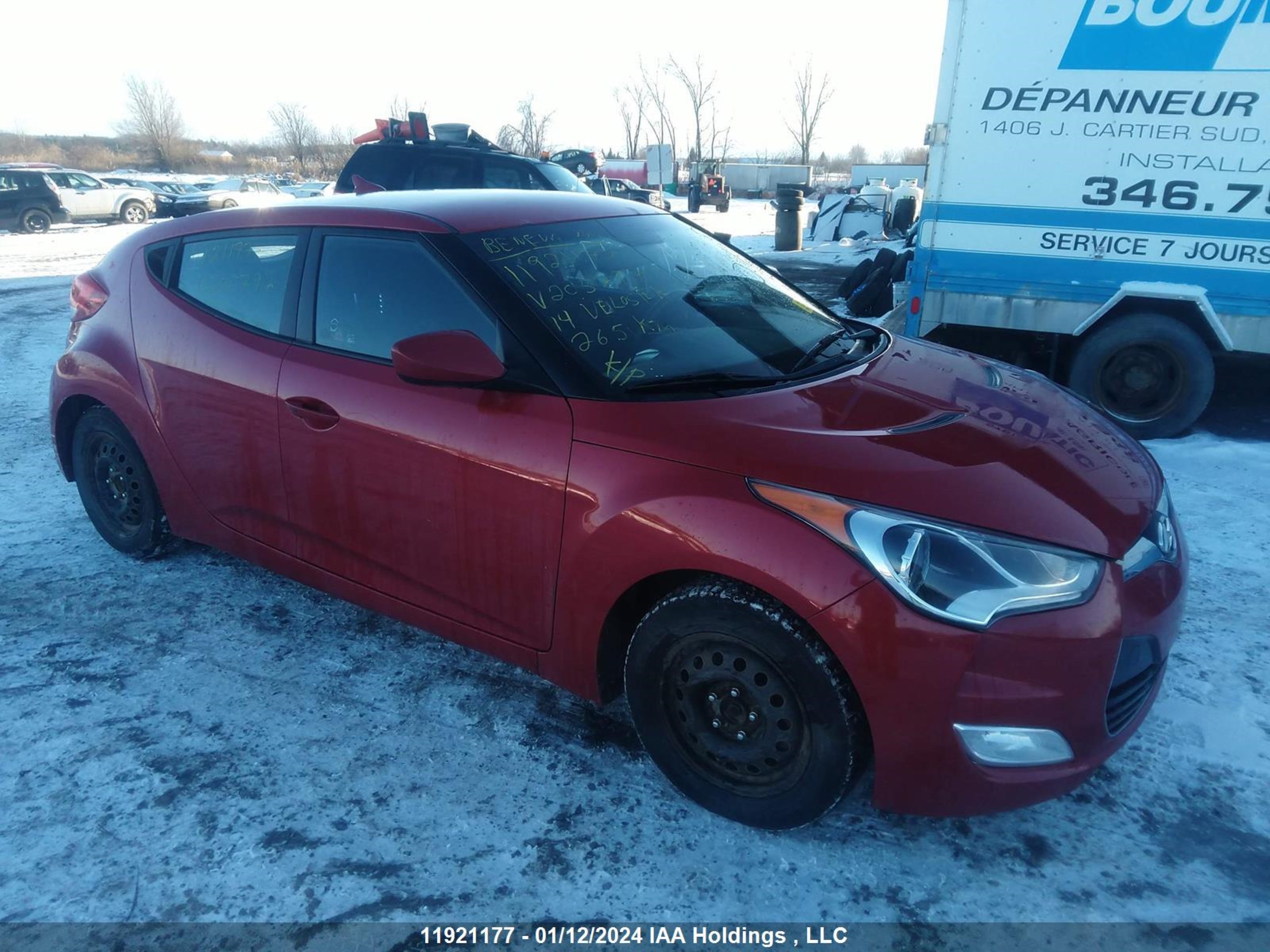 HYUNDAI VELOSTER 2014 kmhtc6ad1eu205797