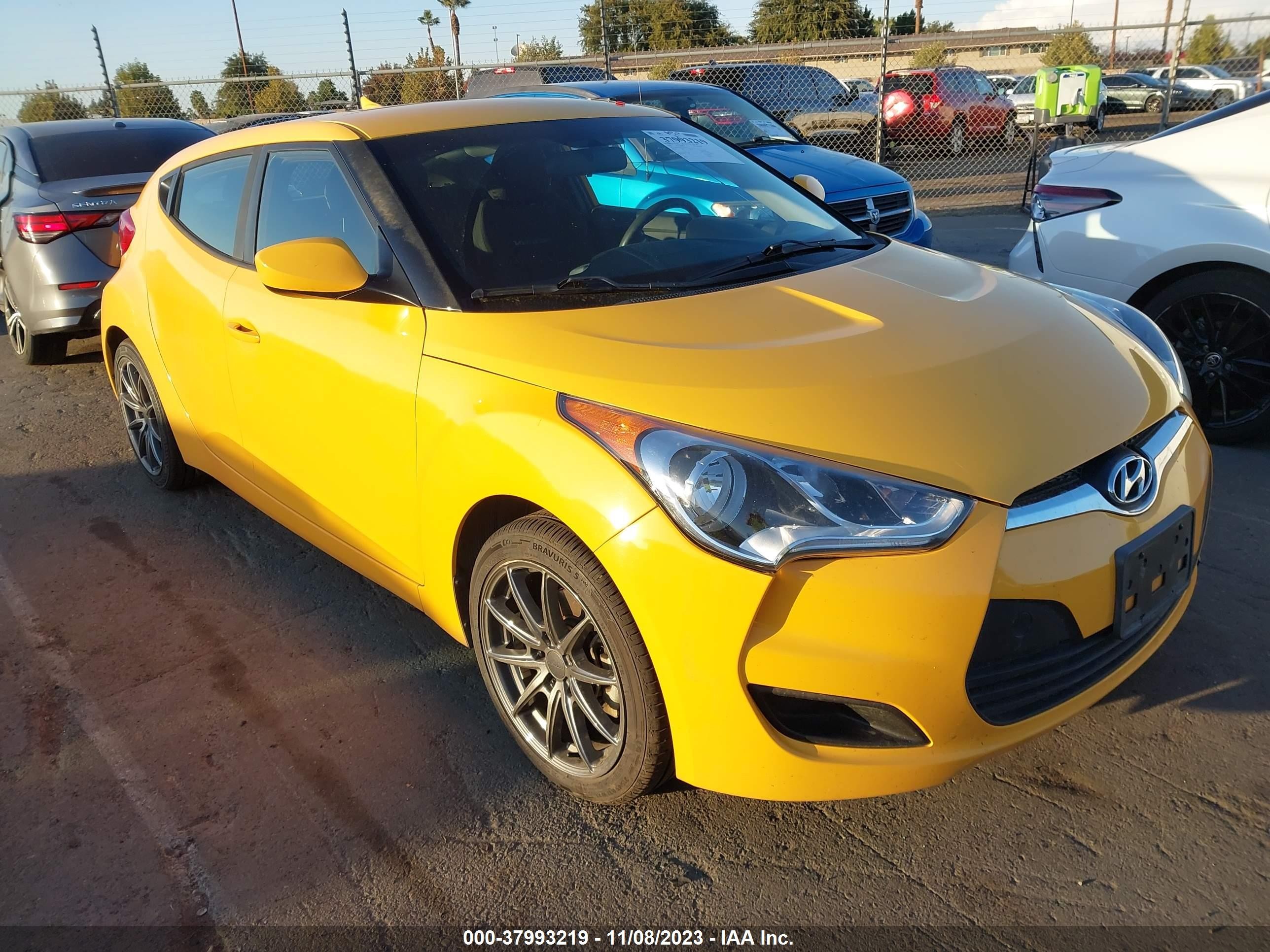 HYUNDAI VELOSTER 2016 kmhtc6ad1gu303215