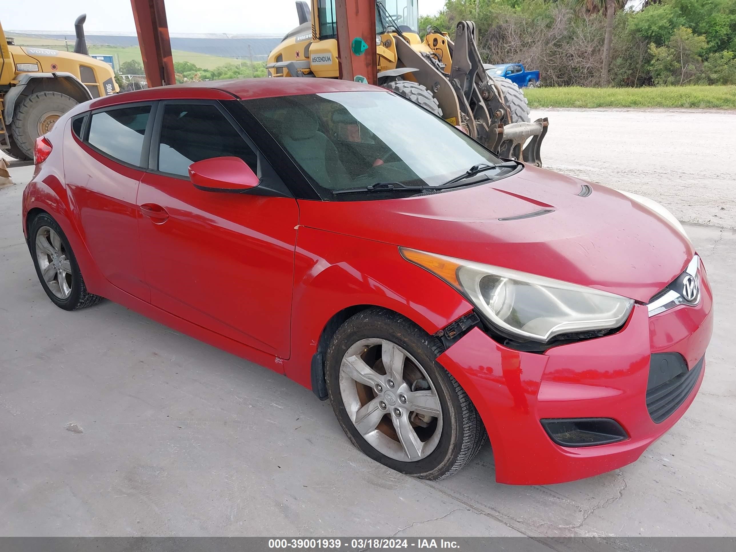 HYUNDAI VELOSTER 2013 kmhtc6ad2du086317