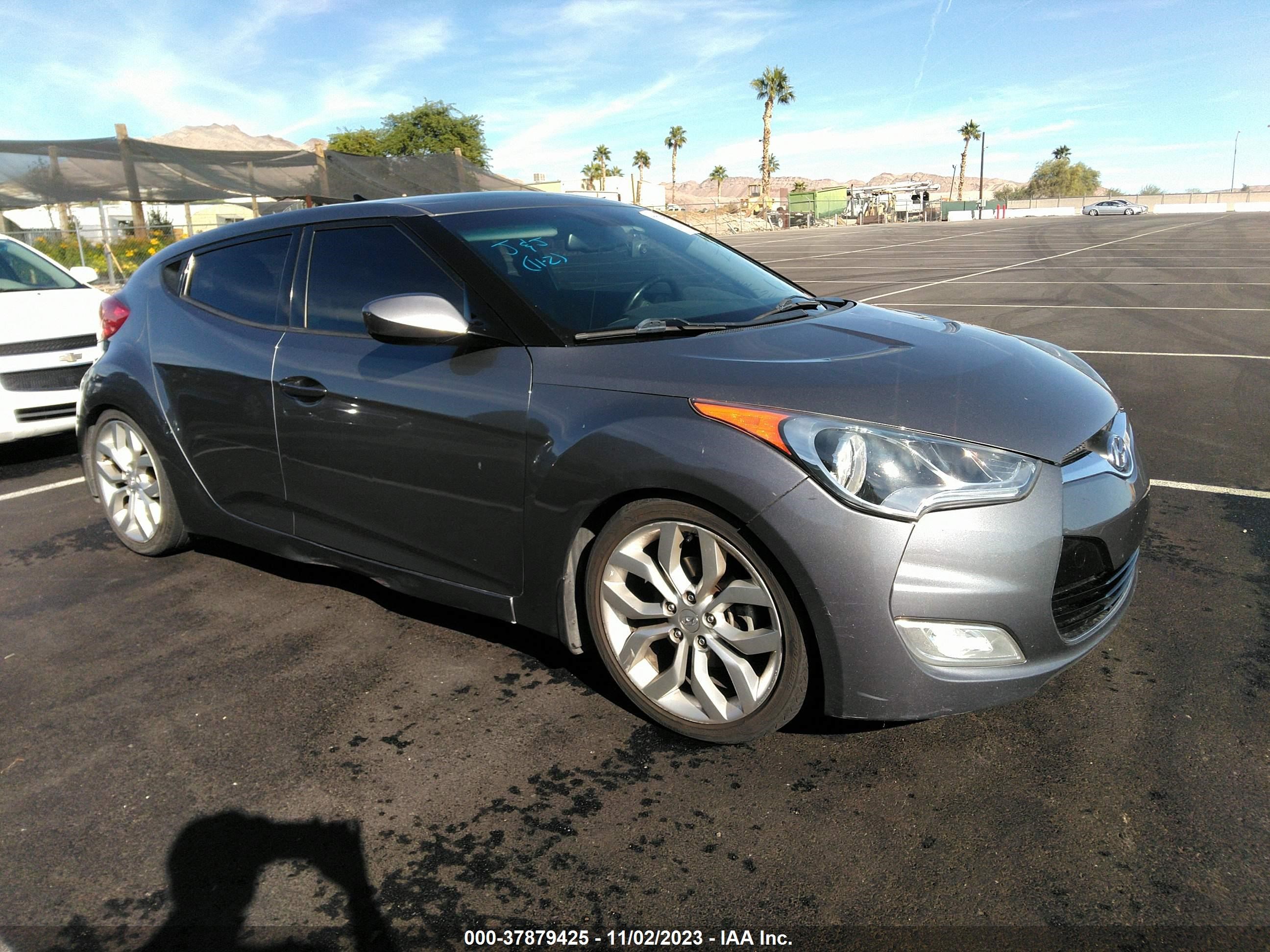 HYUNDAI VELOSTER 2013 kmhtc6ad3du103416