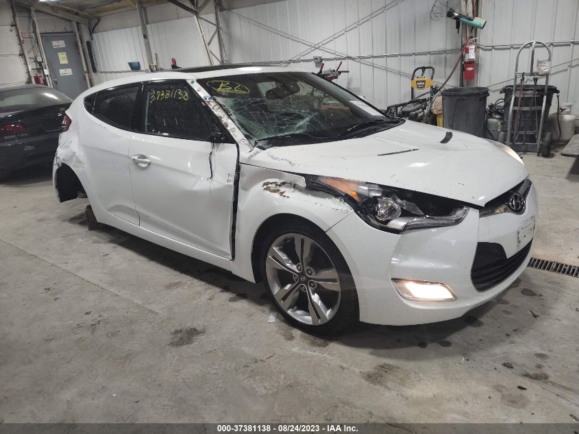 HYUNDAI VELOSTER 2013 kmhtc6ad3du116781