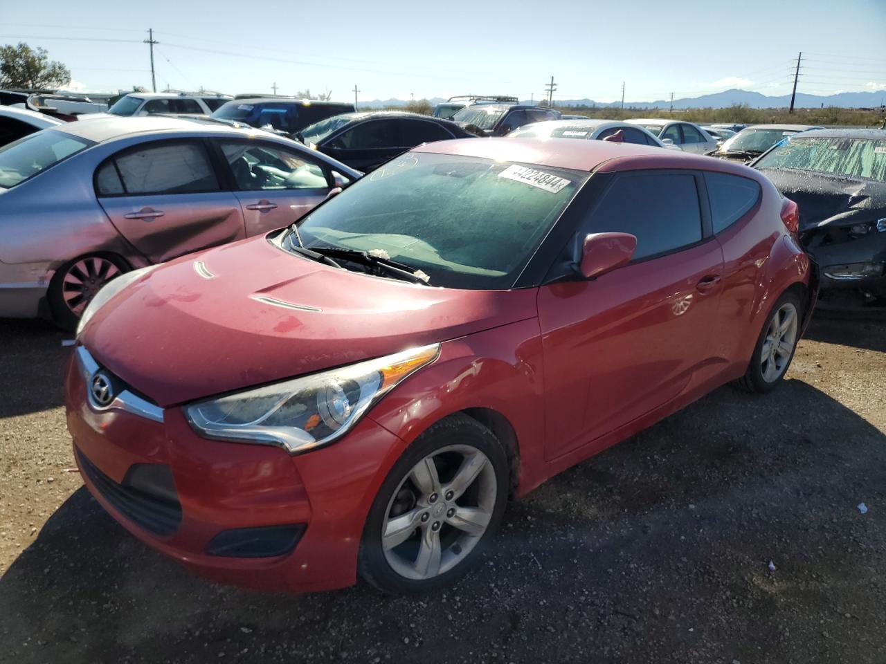 HYUNDAI VELOSTER 2014 kmhtc6ad3eu206465