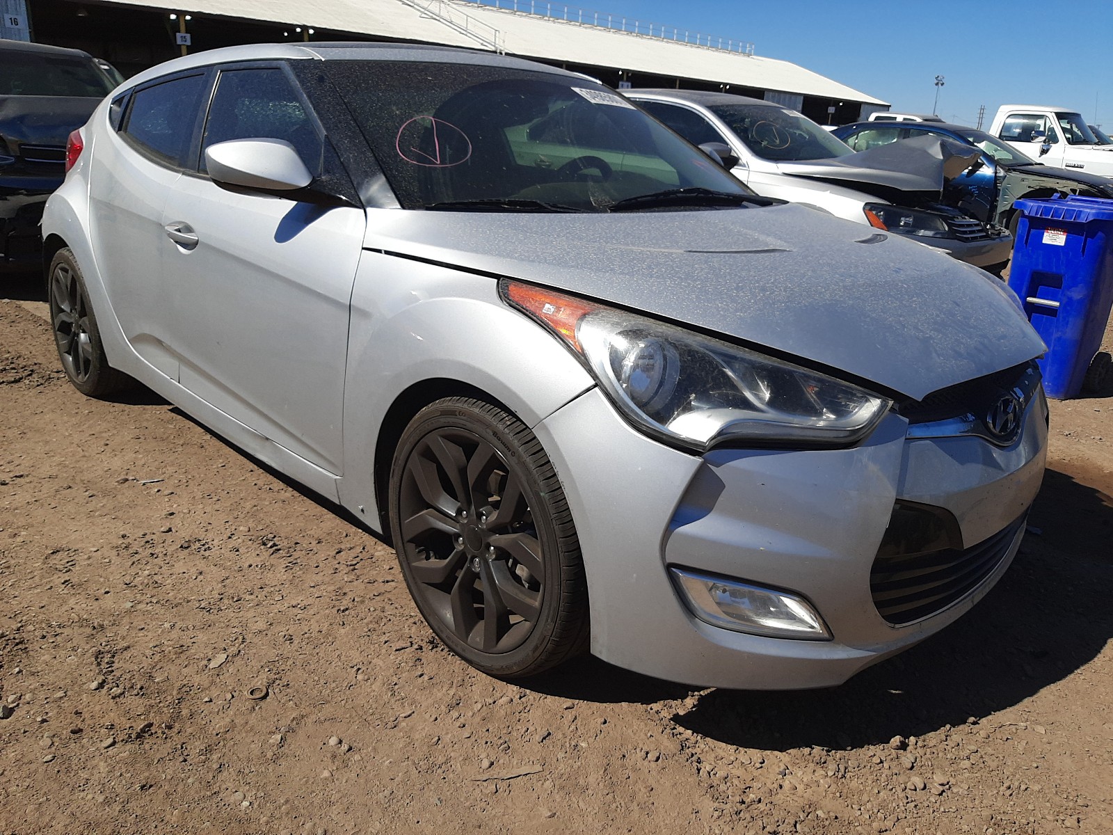 HYUNDAI VELOSTER 2013 kmhtc6ad4du126770