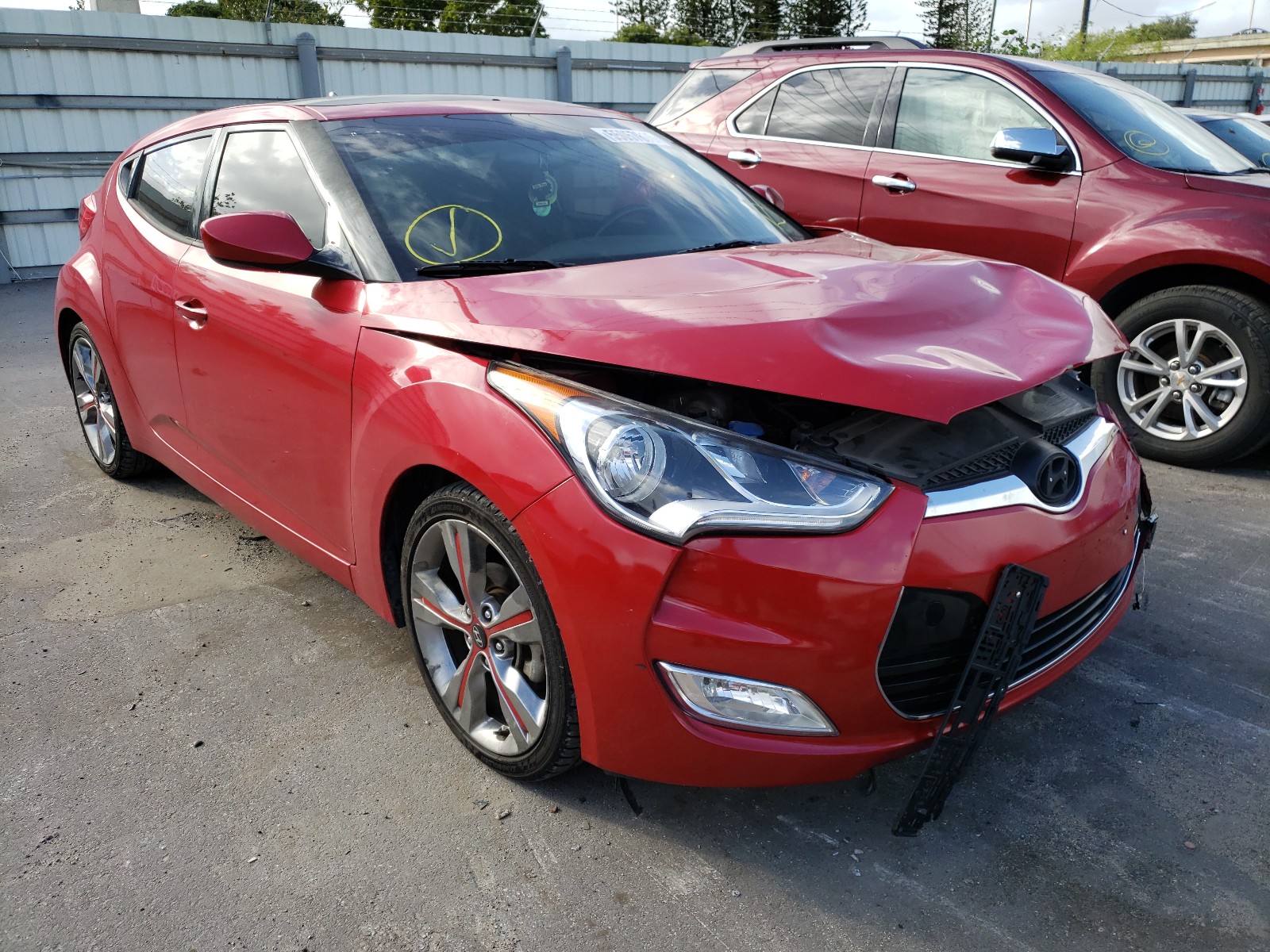 HYUNDAI VELOSTER 2016 kmhtc6ad4gu285227