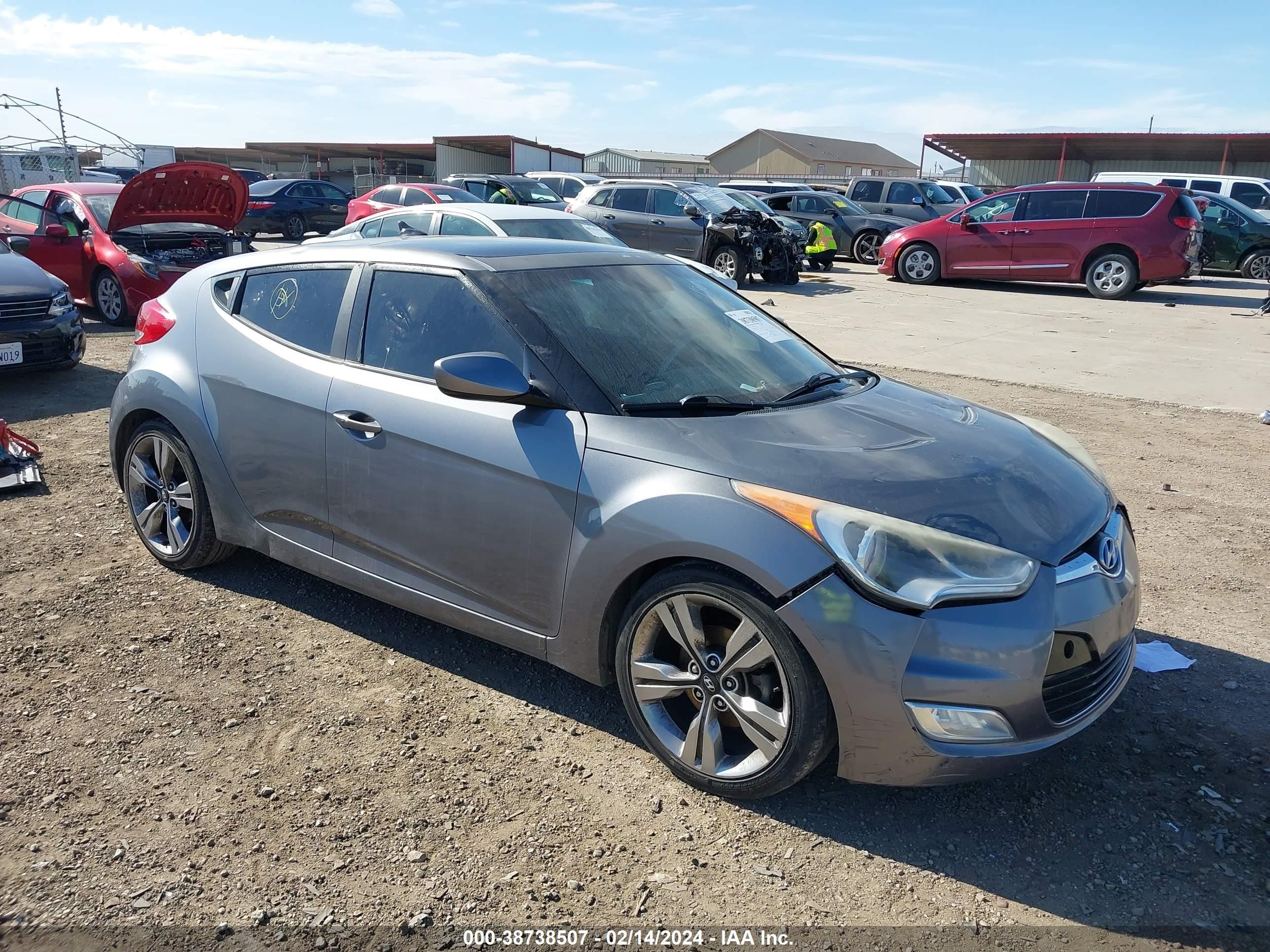 HYUNDAI VELOSTER 2013 kmhtc6ad5du101621