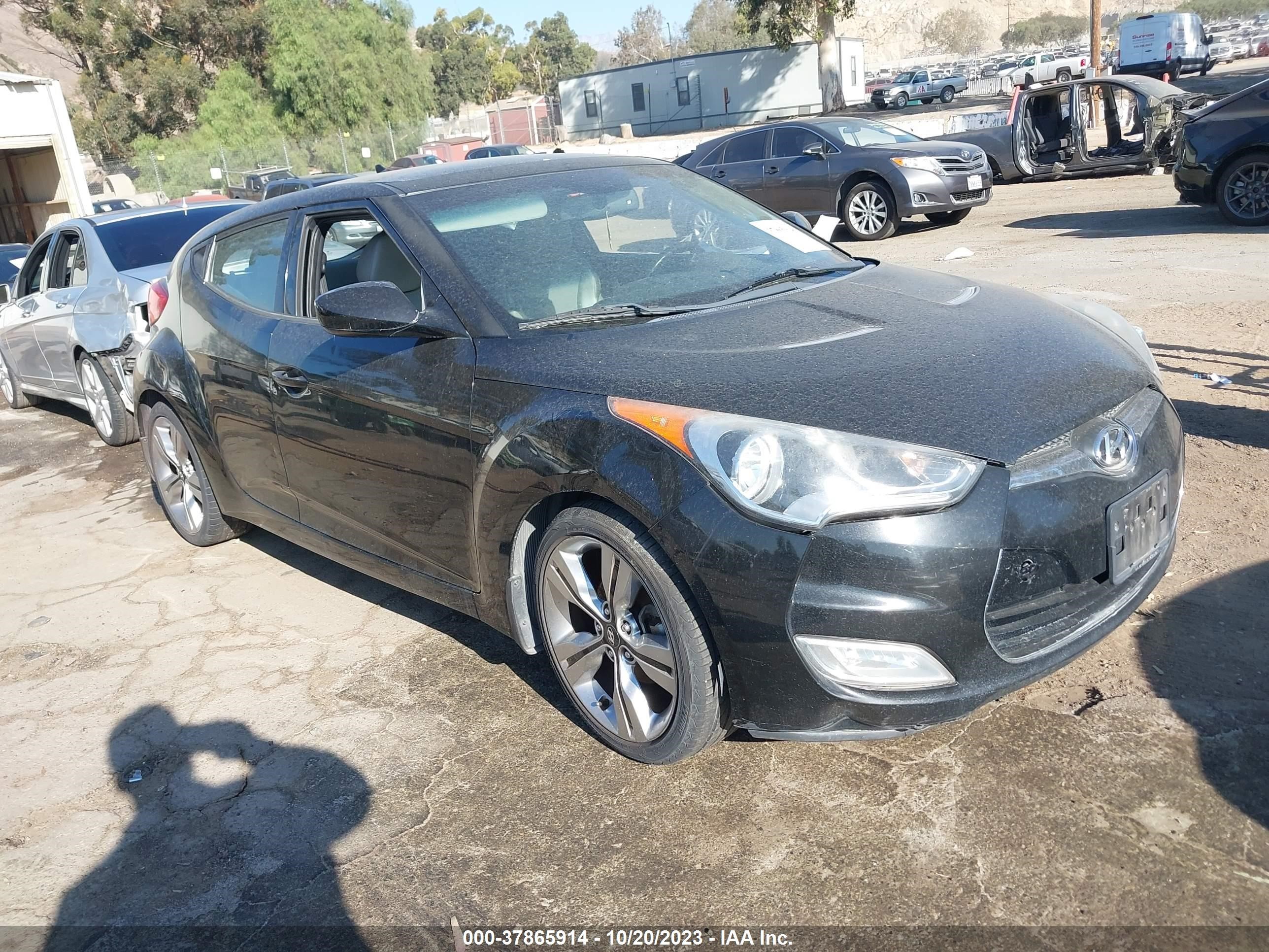 HYUNDAI VELOSTER 2013 kmhtc6ad5du120024