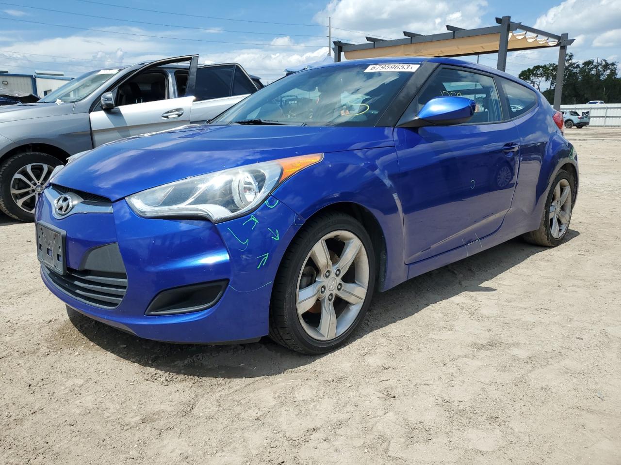 HYUNDAI VELOSTER 2014 kmhtc6ad5eu189443