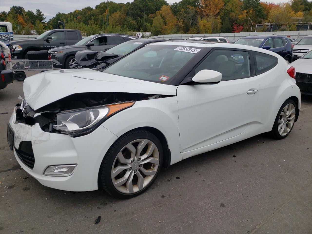 HYUNDAI VELOSTER 2013 kmhtc6ad6du114216