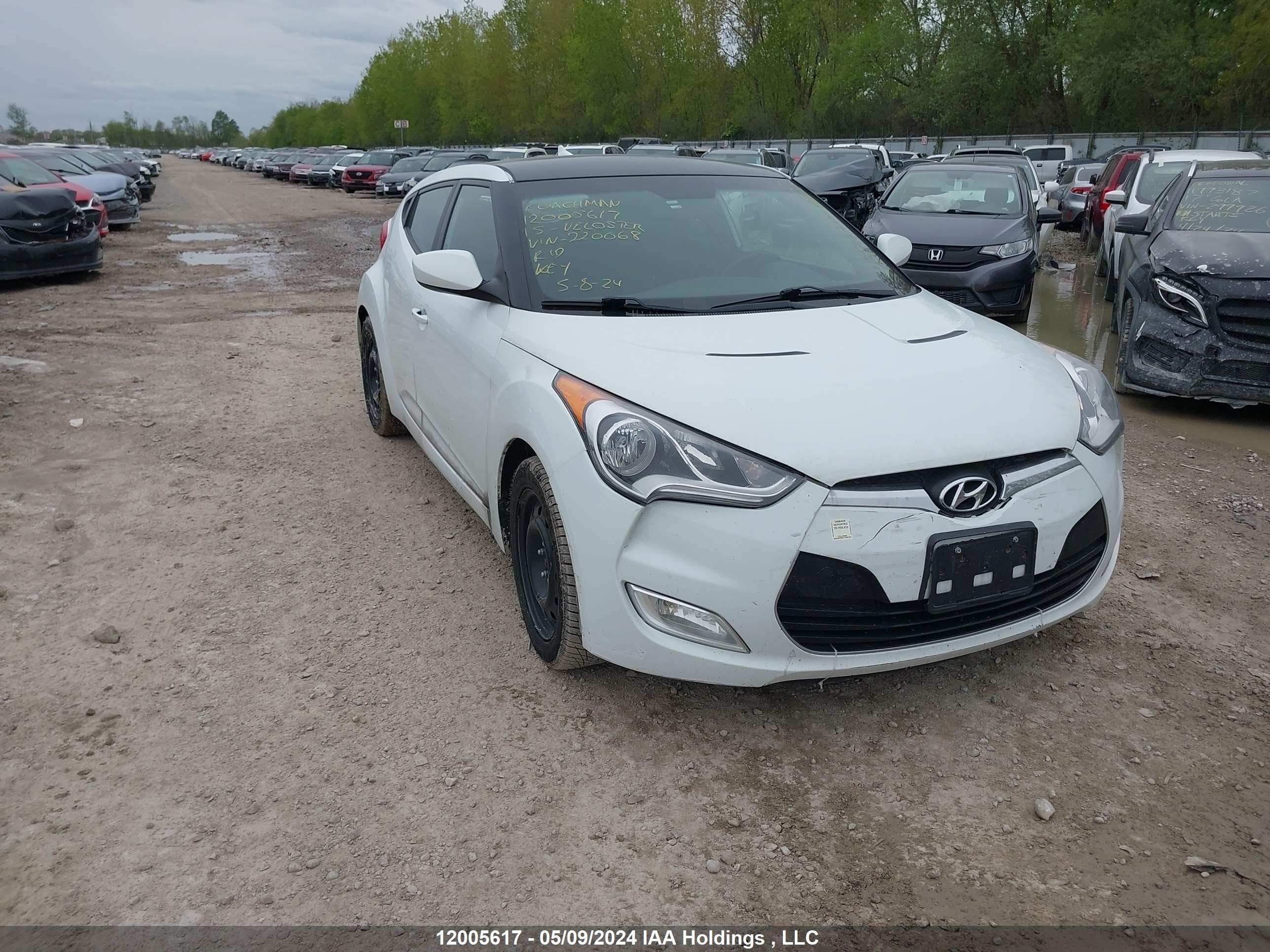 HYUNDAI VELOSTER 2015 kmhtc6ad6fu220068