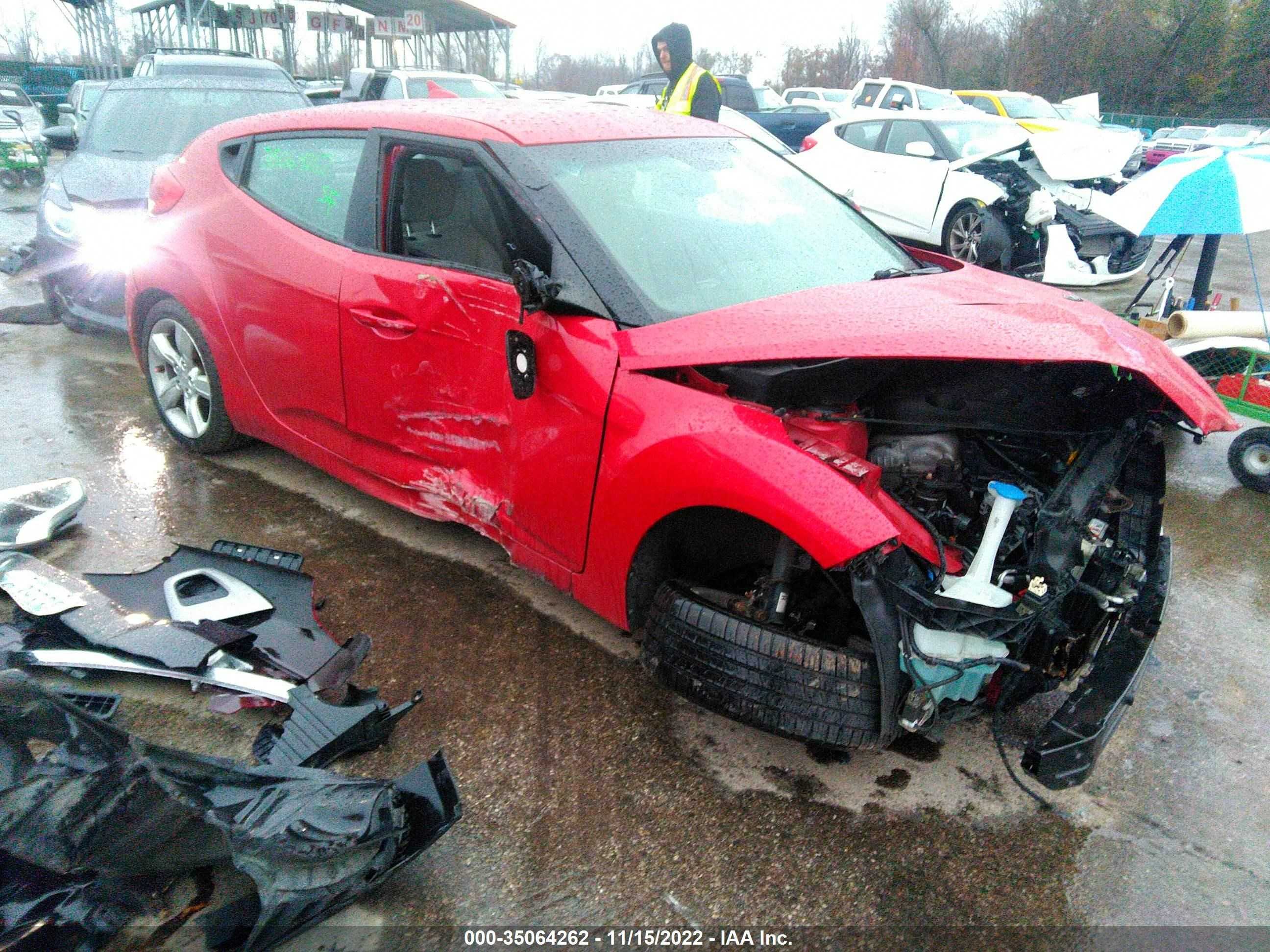 HYUNDAI VELOSTER 2012 kmhtc6adxcu036991