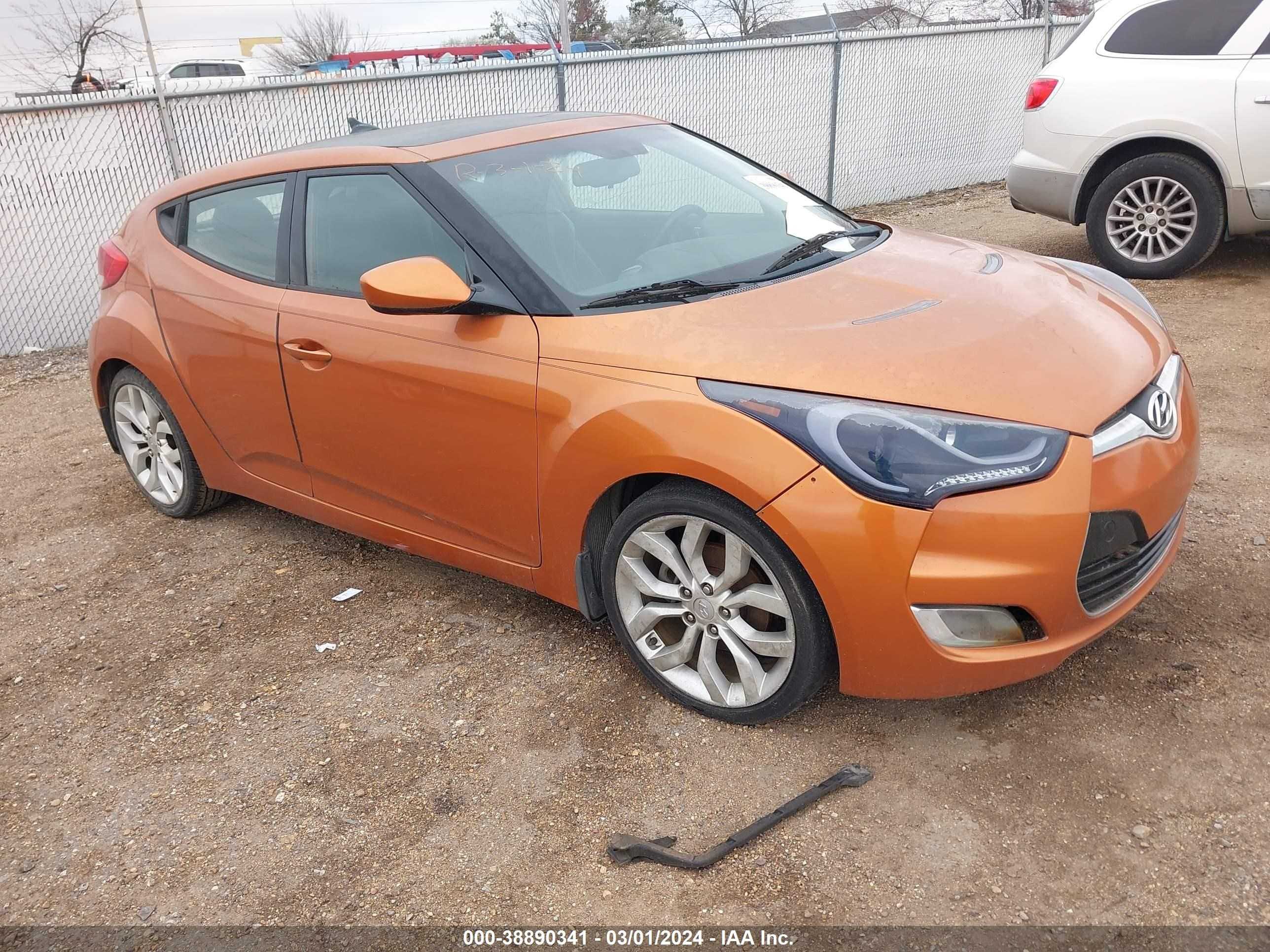 HYUNDAI VELOSTER 2012 kmhtc6adxcu045500