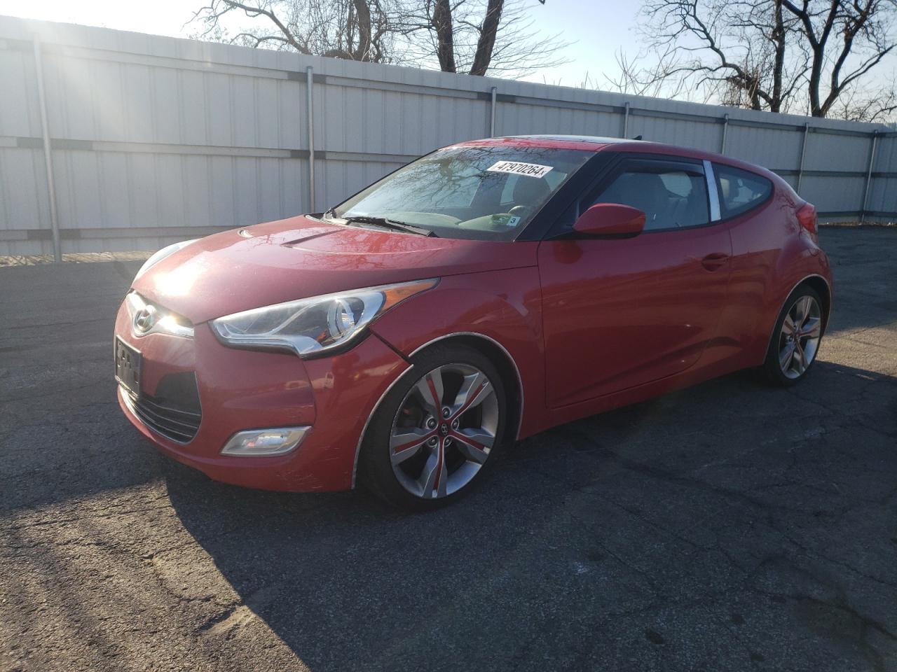 HYUNDAI VELOSTER 2013 kmhtc6adxdu144495