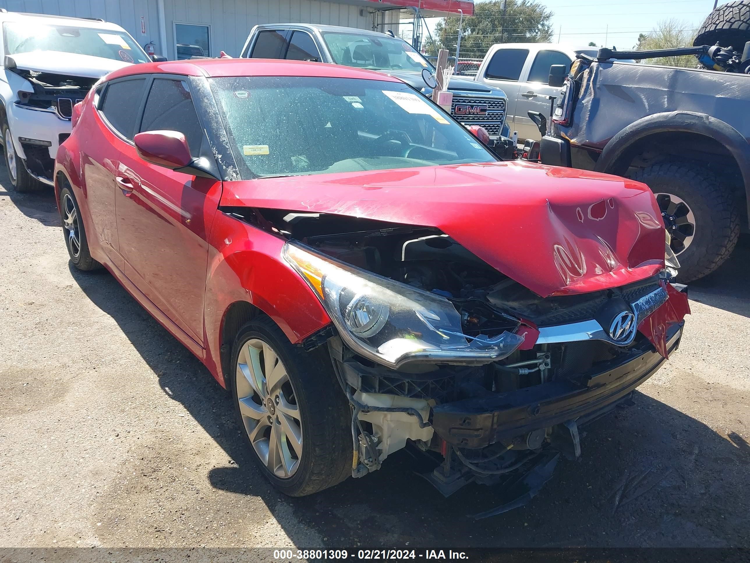 HYUNDAI VELOSTER 2016 kmhtc6adxgu278587