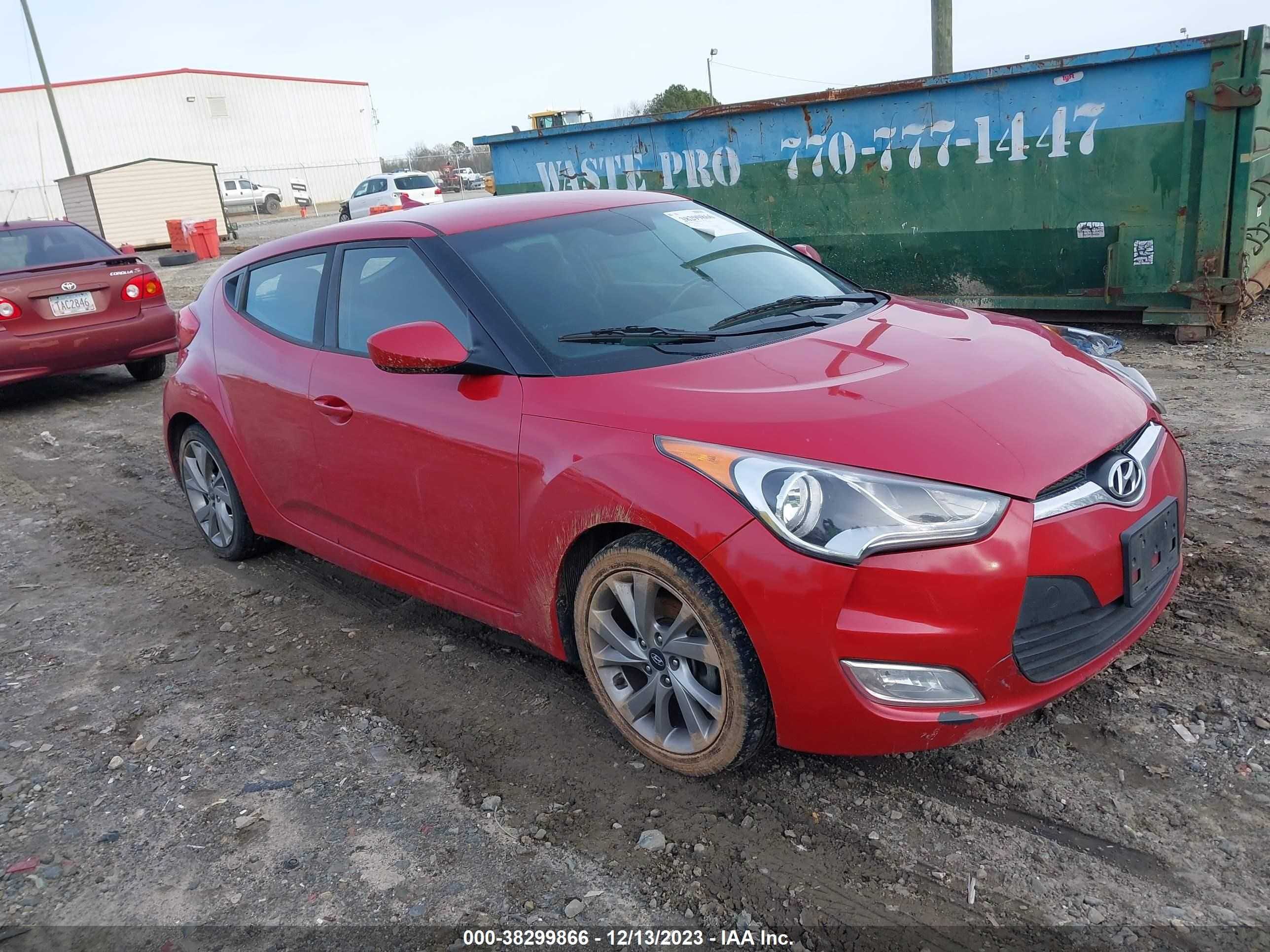 HYUNDAI VELOSTER 2017 kmhtc6adxhu309354