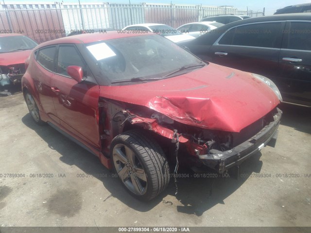 HYUNDAI VELOSTER 2013 kmhtc6ae0du134924