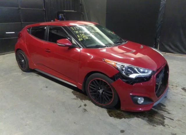 HYUNDAI VELOSTER 2014 kmhtc6ae2eu199582