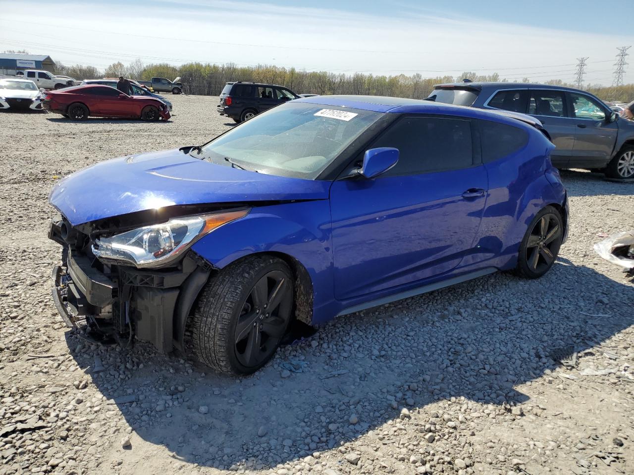 HYUNDAI VELOSTER 2014 kmhtc6ae2eu207227