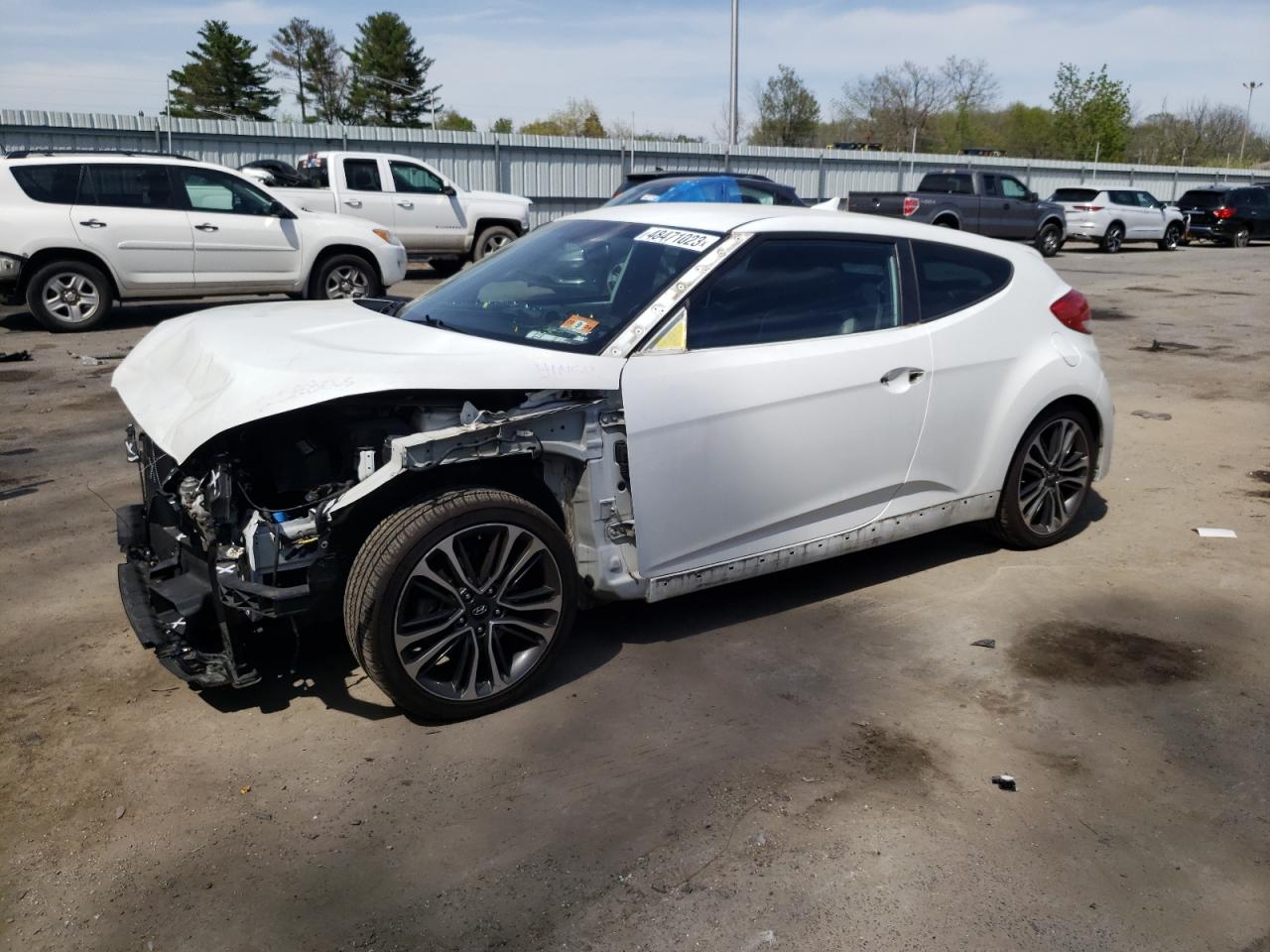 HYUNDAI VELOSTER 2016 kmhtc6ae2gu249724