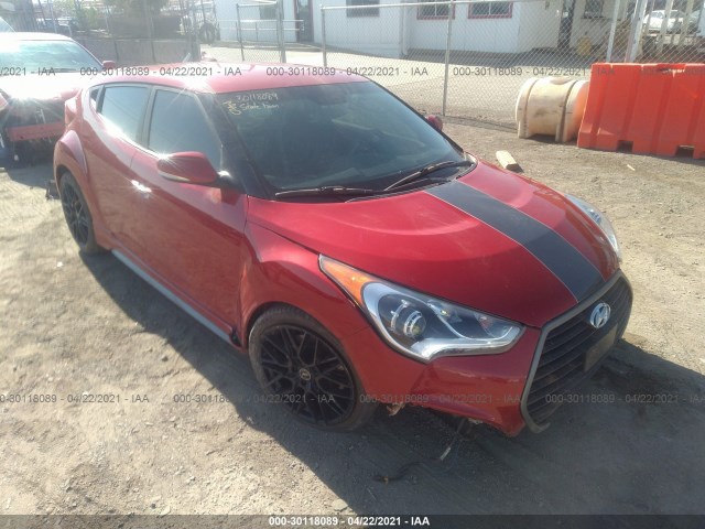 HYUNDAI VELOSTER 2017 kmhtc6ae2hu313357