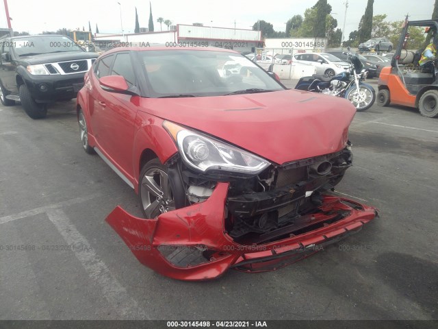 HYUNDAI VELOSTER 2013 kmhtc6ae3du103926