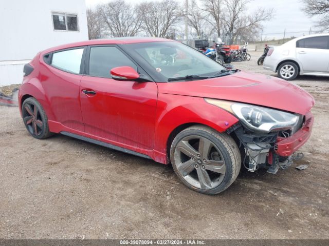 HYUNDAI VELOSTER 2013 kmhtc6ae3du117891