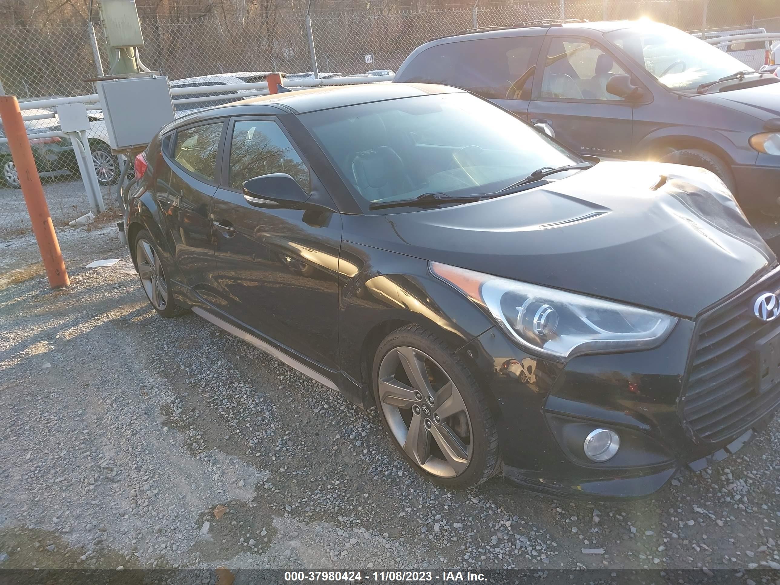 HYUNDAI VELOSTER 2013 kmhtc6ae3du167187