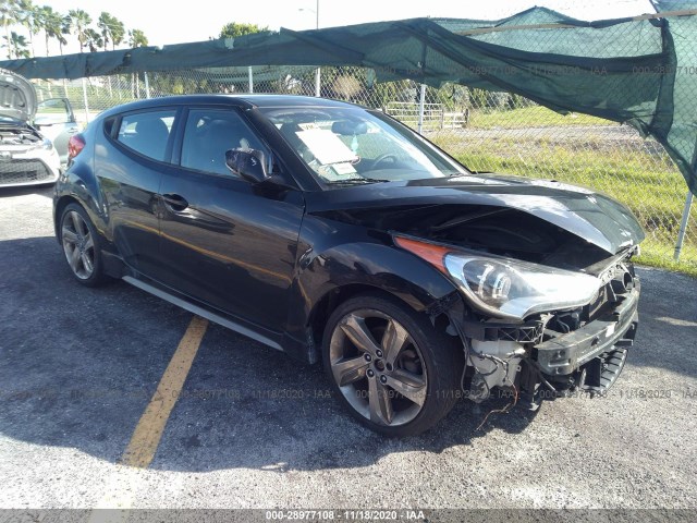 HYUNDAI VELOSTER 2013 kmhtc6ae4du124574