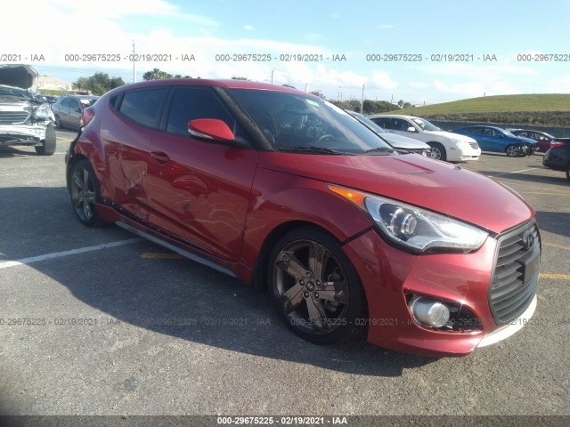 HYUNDAI VELOSTER 2013 kmhtc6ae4du175606