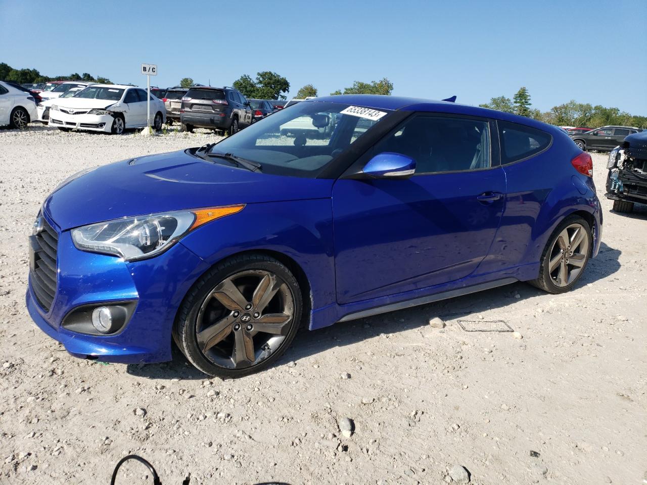 HYUNDAI VELOSTER 2015 kmhtc6ae4fu223480