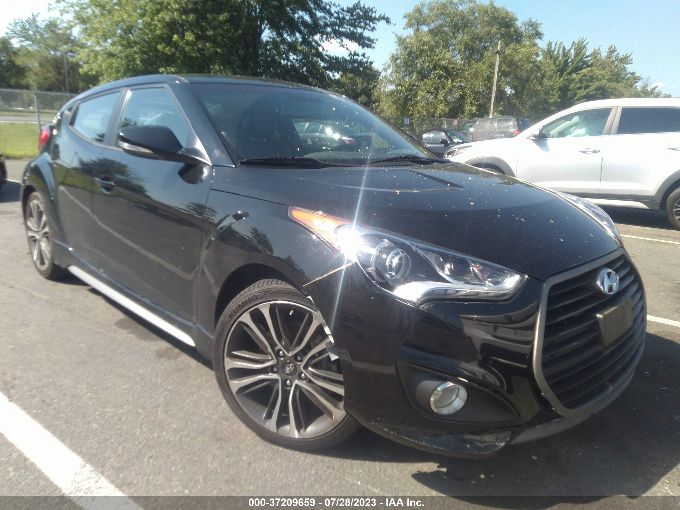 HYUNDAI VELOSTER 2016 kmhtc6ae4gu264113