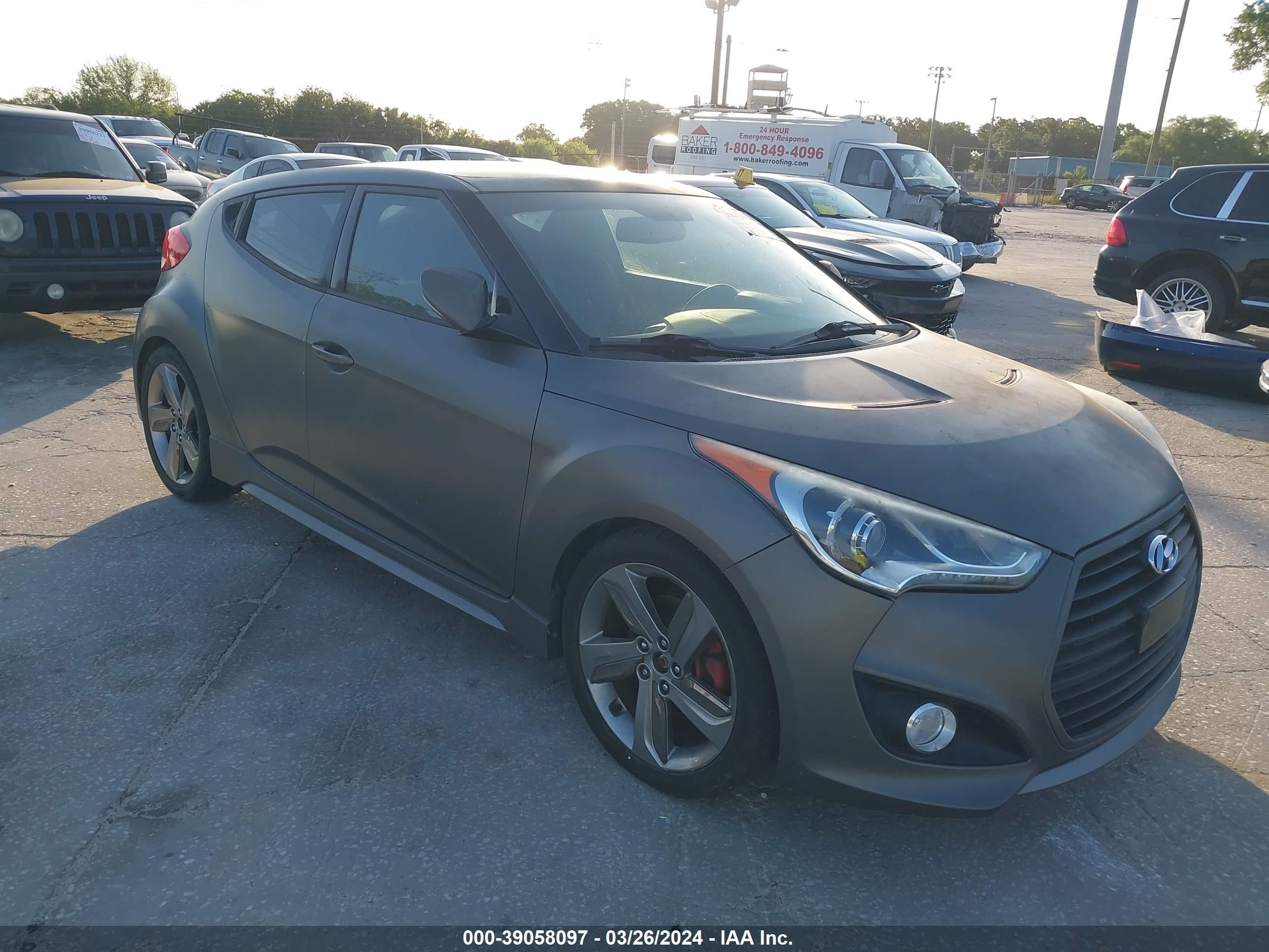 HYUNDAI VELOSTER 2013 kmhtc6ae5du084246