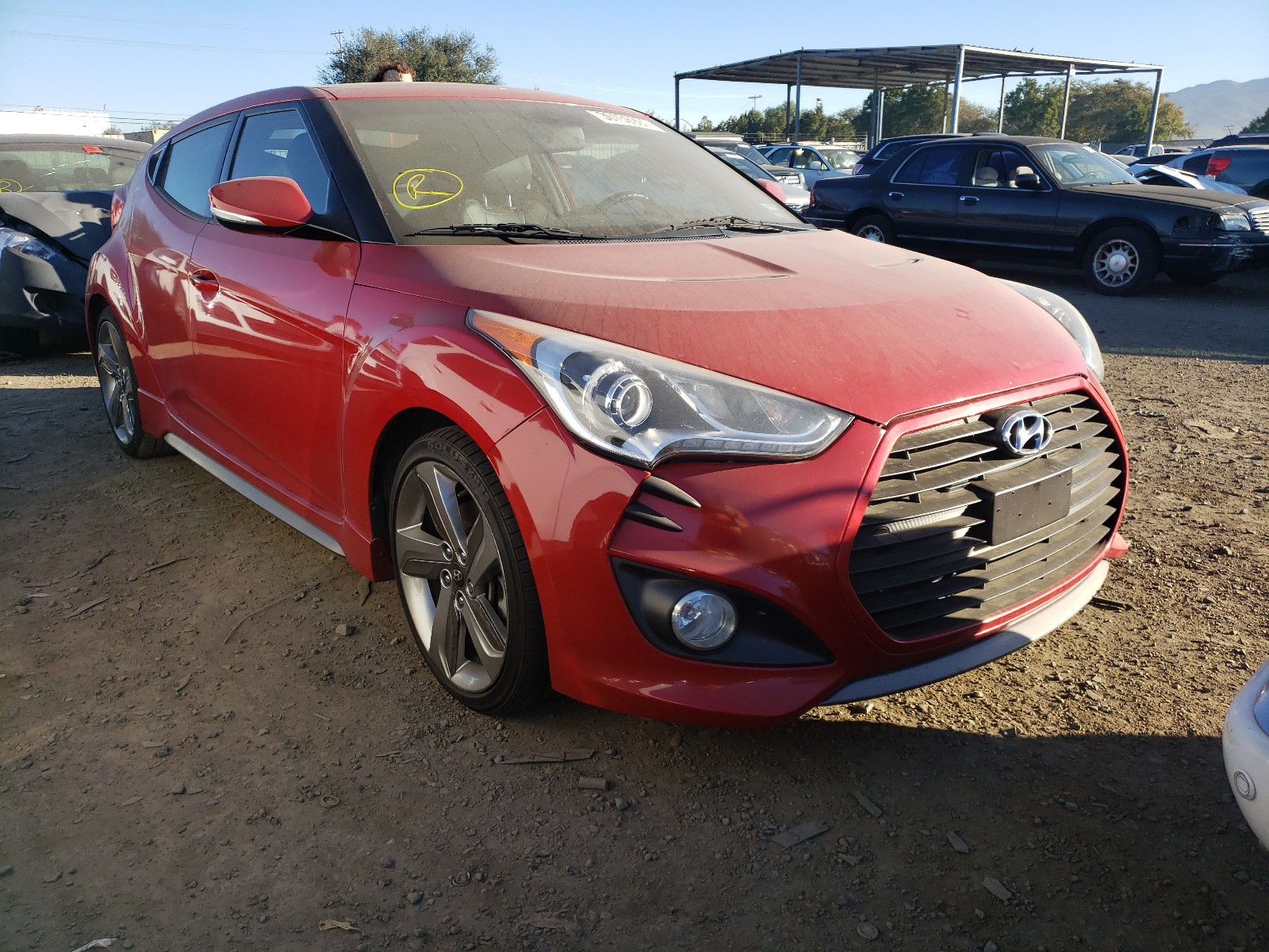 HYUNDAI VELOSTER T 2013 kmhtc6ae5du084439