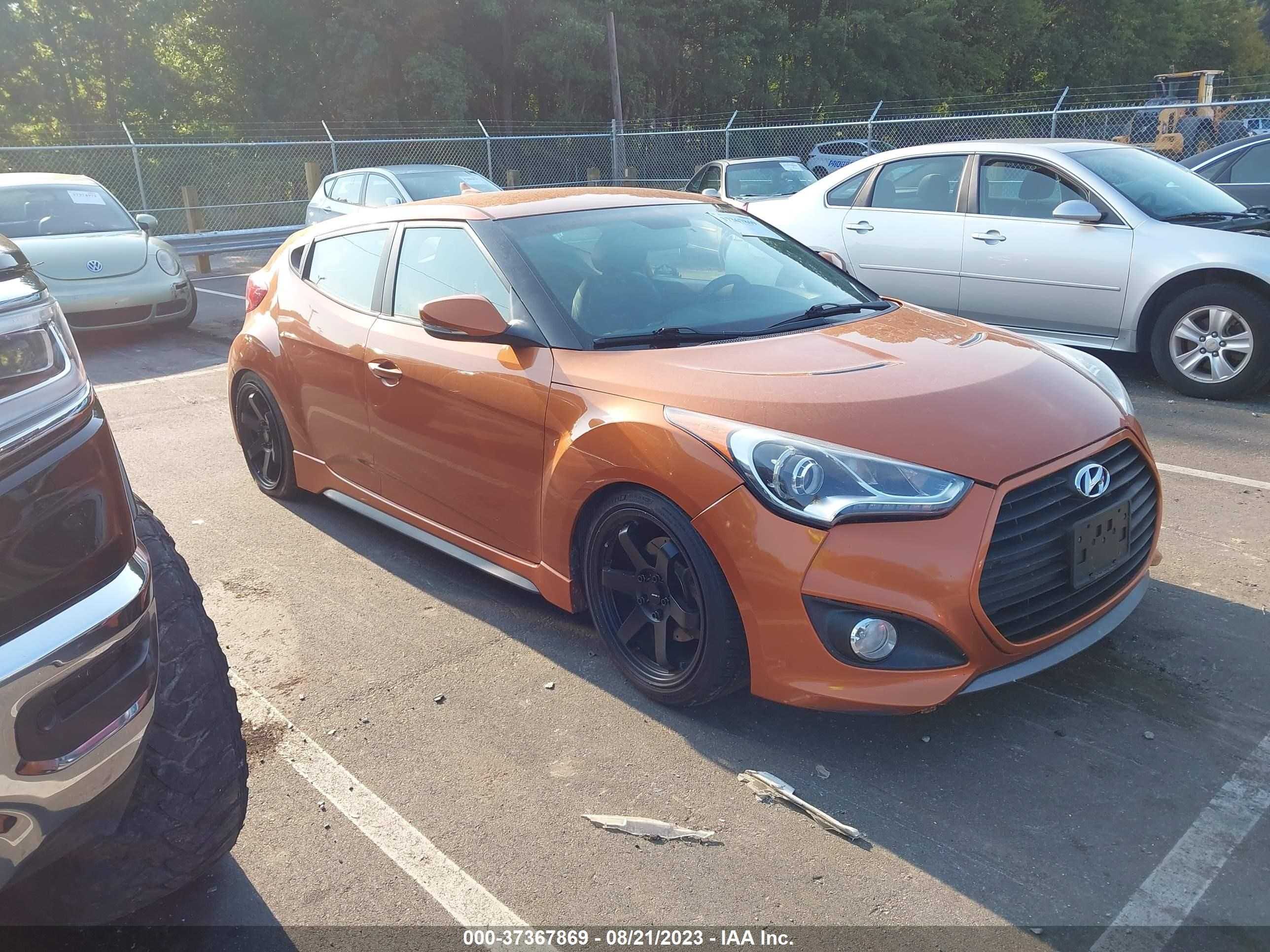 HYUNDAI VELOSTER 2013 kmhtc6ae5du135468