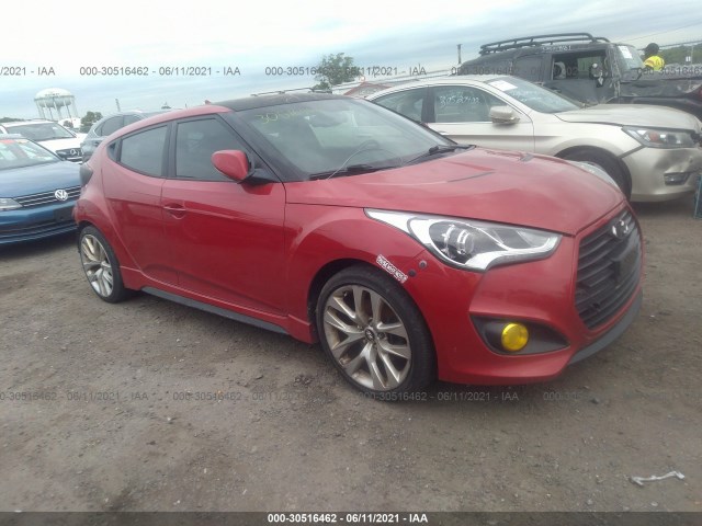 HYUNDAI VELOSTER 2013 kmhtc6ae5du154277