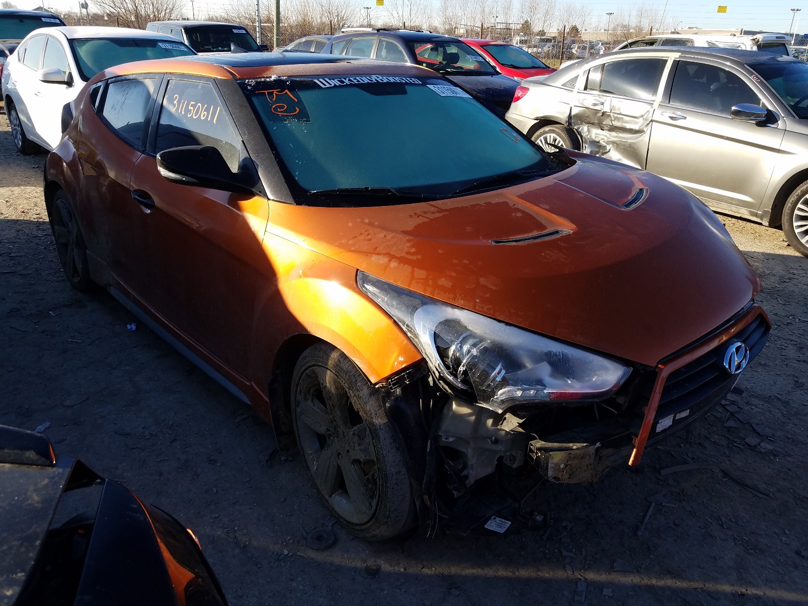 HYUNDAI VELOSTER T 2014 kmhtc6ae5eu185806