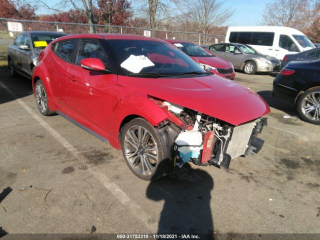 HYUNDAI VELOSTER 2016 kmhtc6ae5gu297296