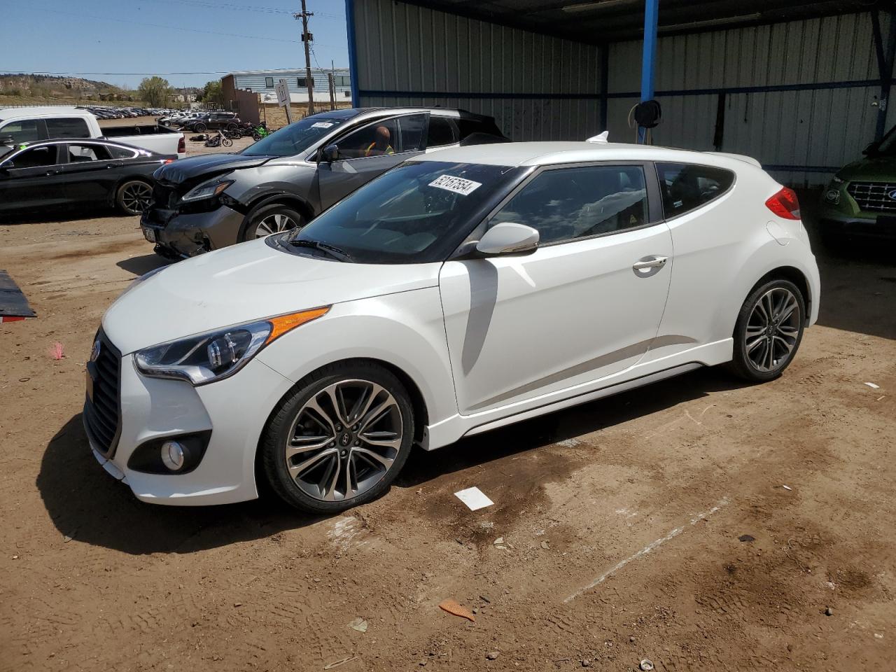 HYUNDAI VELOSTER 2017 kmhtc6ae5hu308928