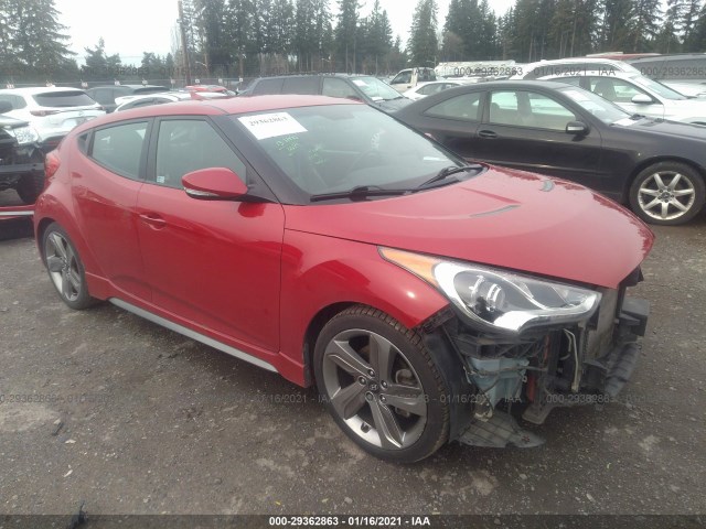 HYUNDAI VELOSTER 2013 kmhtc6ae6du142011