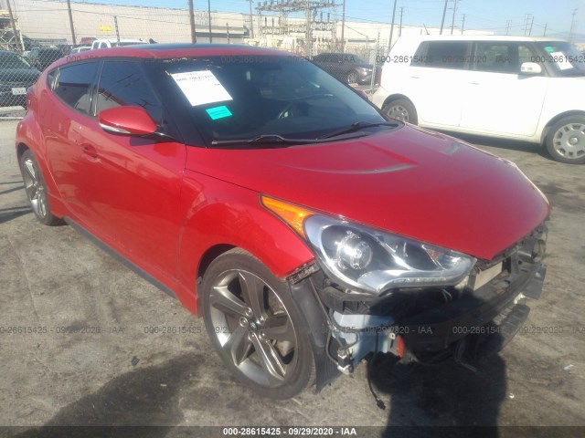 HYUNDAI VELOSTER 2013 kmhtc6ae7du105016